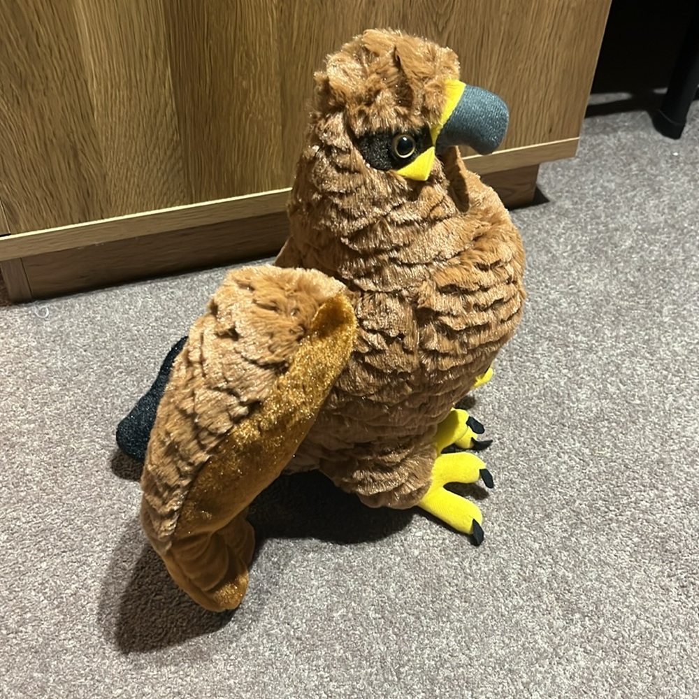 Golden eagle plush - Picture 4 of 6